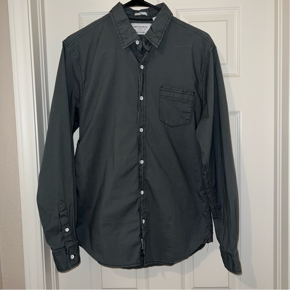 charcoal Paper Denim & Cloth button-down shirt